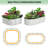 2-Pack 6*3*2FT Steel Raised Garden Bed Beige– 0.5mm Metal Planter Box with Open Bottom for Drainage, Safe Rolled Edge, Large Capacity Outdoor Flower Pot for Vegetables, Herbs, Ornamental Plants-740537576-740537581