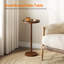 Table de bout ronde en bambou-910123401