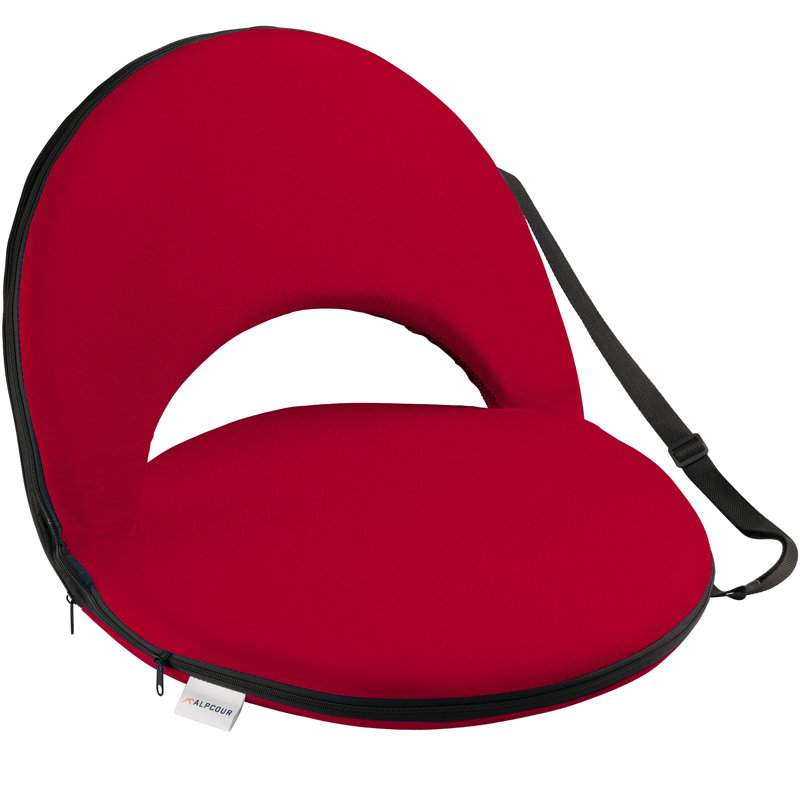 Demos Folding Stadium Seat, Red