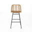 Tabourets de bar d'extérieur en osier (ensemble de 2)-696026964