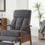 Fauteuil à cadre en bois, fauteuil d'appoint moderne pour le salon-329989177