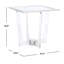 Table d'appoint Mechlin Hermina