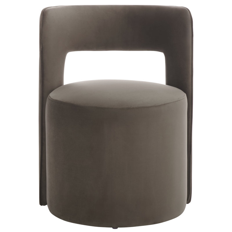 Jojo 23.2'' Wide Armless, Chocolate Velvet