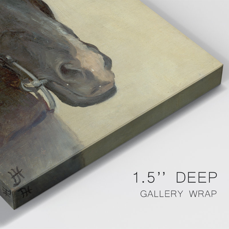 Vintage Animal Print LXIV -Gallery Wrapped Canvas, H 13 po x l 9 po