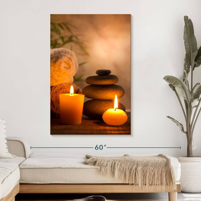 " Aromatic Spa Canvas Print ", 48" H x 32" W x 1.25" D