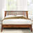 Kaylin Premium Solid Wood Platform Bed Frame with Headboard – 800 lb Capacity, No Box Spring Needed, Fits All Mattresses-92364660-73296058