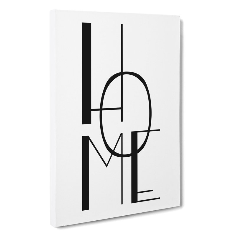 Home - Wrapped Canvas, 91cm H x 60cm W x 3cm D
