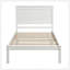 Base de lit plateforme avec tête de lit, support à lattes de bois, aucun sommier requis-504244342-504244343