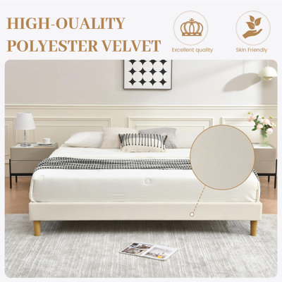 Upholstered Platform Bed