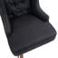 Tabouret de comptoir pivotant avec cadre en bois massif 29,9 po Luthando-265640318