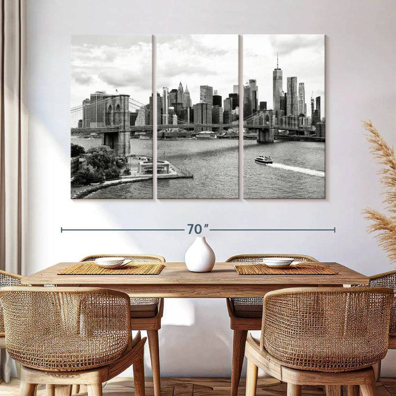 Rorry The NYC Skyline, 42" H x 65" W