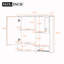 Armoire de salle de bain murale moderne 29 po x 28 po-1026861322