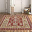 Breesport Oriental Handmade Tufted Wool Red/Beige Area Rug-1999073517