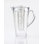 2 Liter Polycarbonate Pitcher with Ice Chamber
