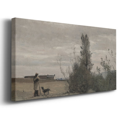 Série paysage - DCL XXII - Toile tendue avec châssis encadré - Prêt à être accroché