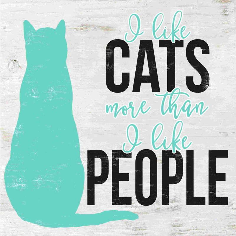 Chats et gens 2, H 20 po x l 20 po