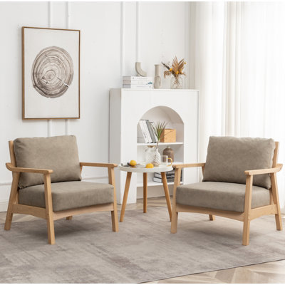 Nicki 27" W Polyester Armchair