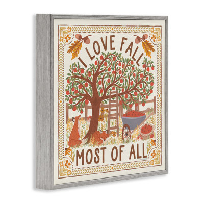 «Love Fall Scenery», estampe numérique par Laura Marshall