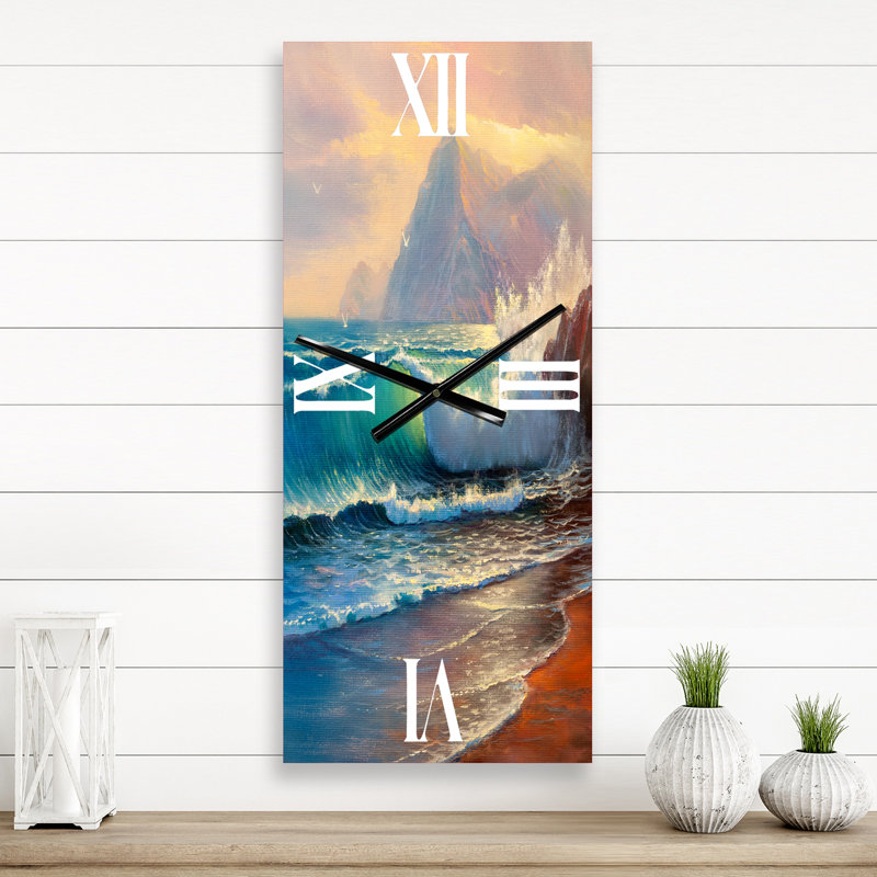 Horloge murale matin, Grand