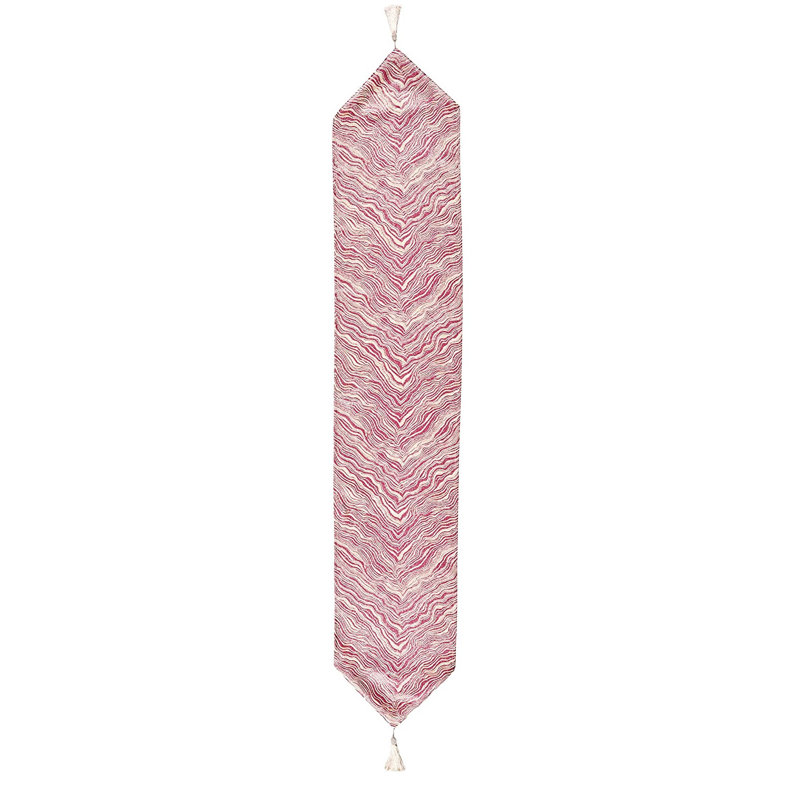 Chemin de table Carnageeragh Fields Zebra Patern, Canneberge