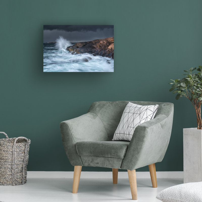 Œuvre sur toile, Bolice, Claes Thorberntsson Ramsvik, H 12 po x l 19 po
