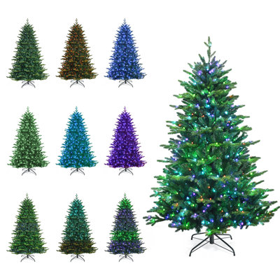 Lighted Artificial Christmas Tree