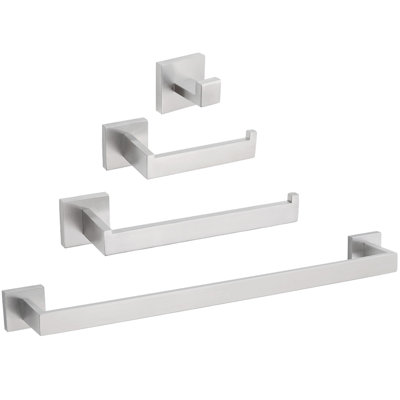 4 - Piece Bathroom Hardware Set