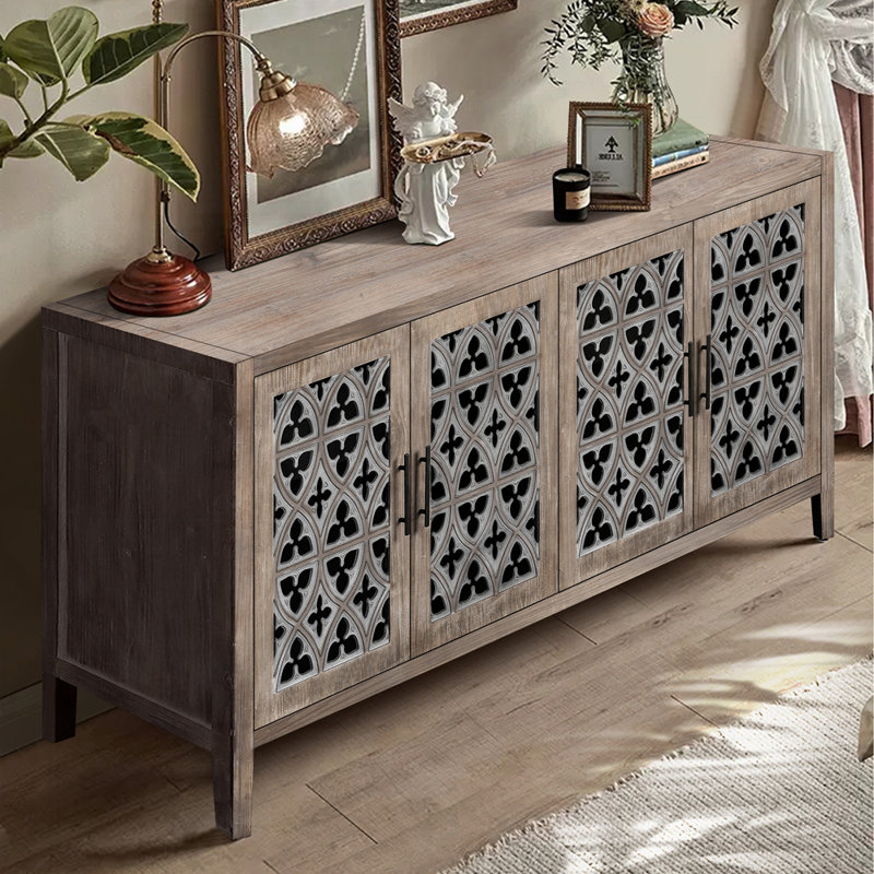 Armoire American Country, Brun antique