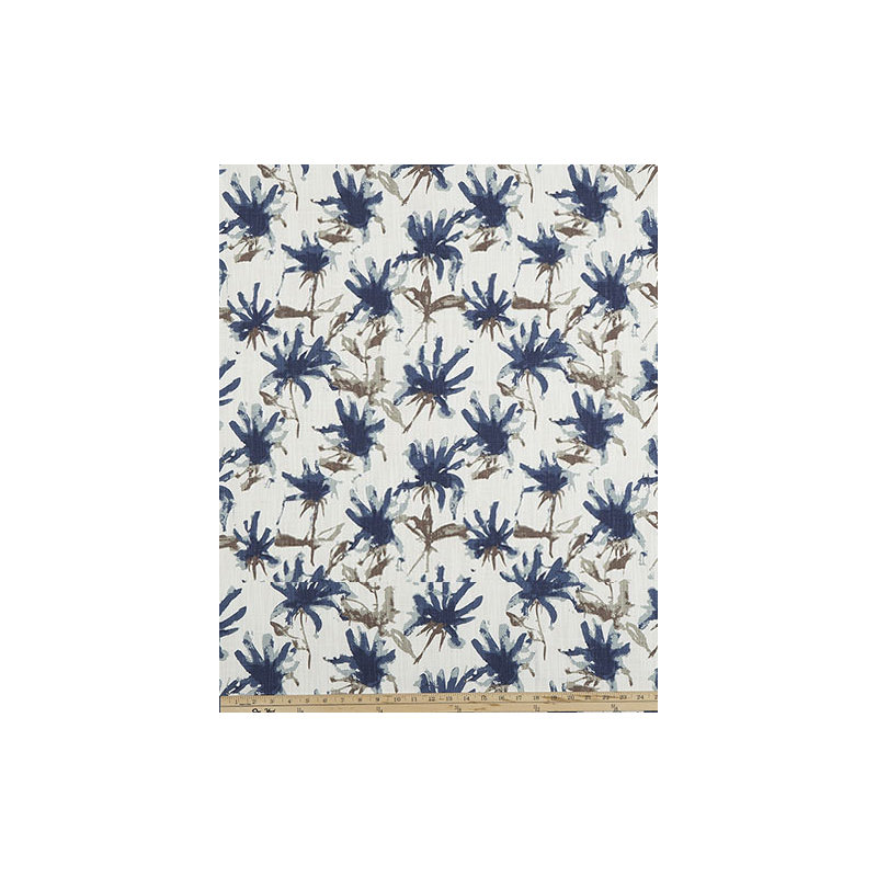 Room Darkening Curtain, 50" W x 108" L, Blue