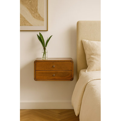 Arlea Solid Wood Nightstand