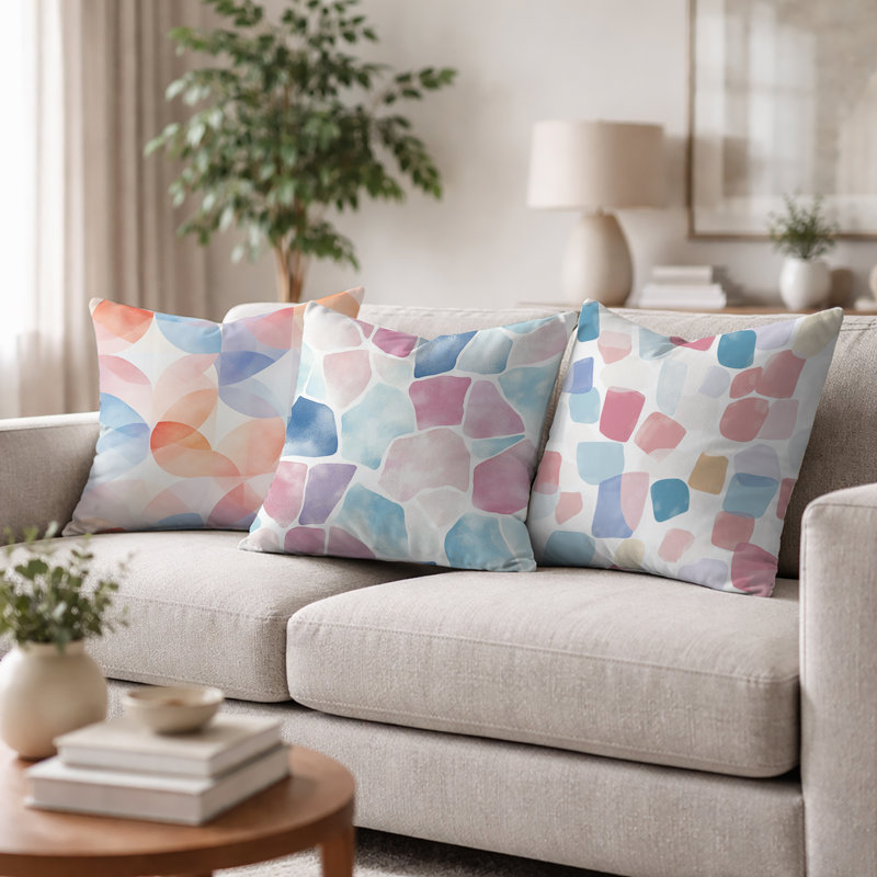 Coussin 3 pièces Modern Modern, H 18 po x l 18 po