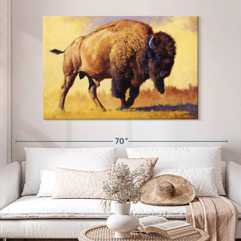 Brampt Tatanka, 34" H x 51" W