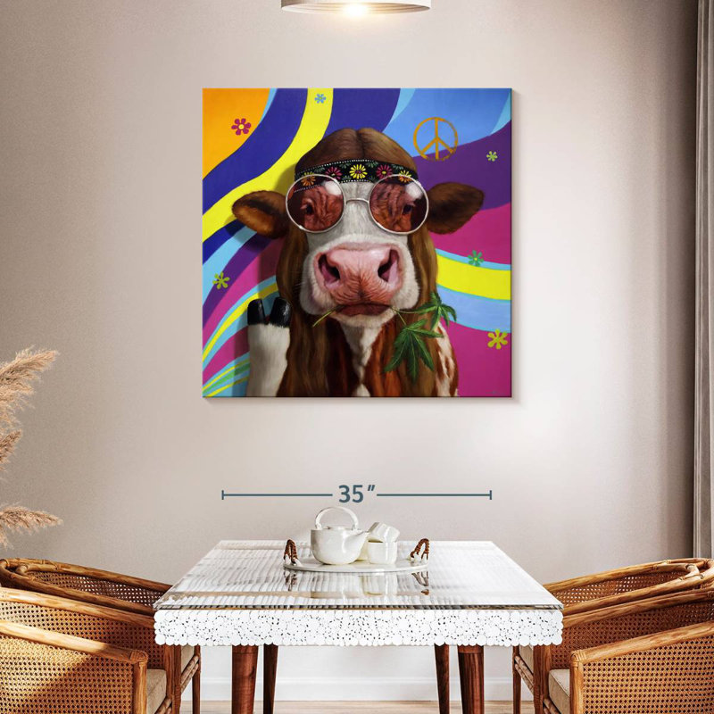 Ketti Grass Fed, 39" H x 39" W