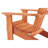 Wooden Kid's Adirondack Chair For Indoor And Outdoor, Natural Cedar Patio Lounge Chair, Safe And Durable