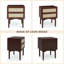 Table de chevet 2 tiroirs Oliver-754309776