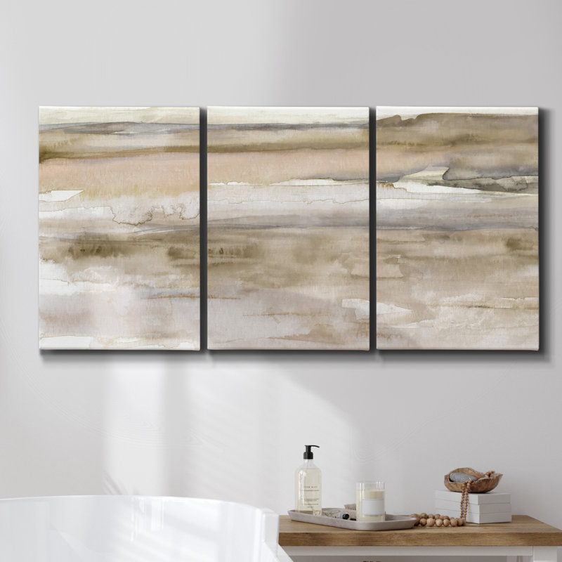 «Soaring High Above» - Toile encadrée multi-pièces, H 36 po x l 72 po x P 2 po