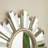 26'' Wall-mounted Sunburst-shaped PU Art Decorative Mirror