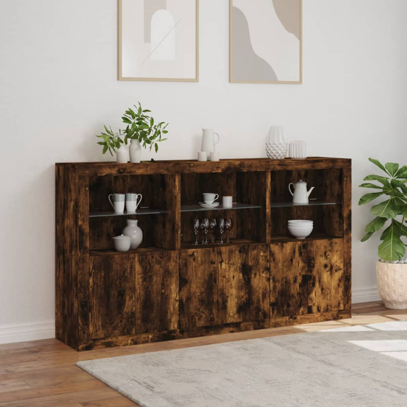 Azrien 181.5cm Sideboard, Smoked Oak