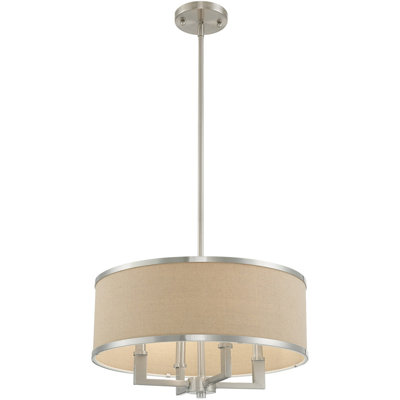 Lustre tambour 4 lumières