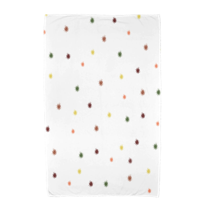 Serviette de plage en microfibre Jiesha, Rouille