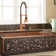 Pull Down Single Handle Kitchen Faucet with Deck Plate