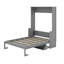 Grand lit escamotable avec bureau, lumières DEL et USB-1288980243