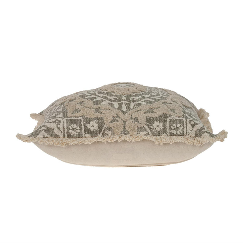 Coussin décoratif Abou beige, Beige / kaki