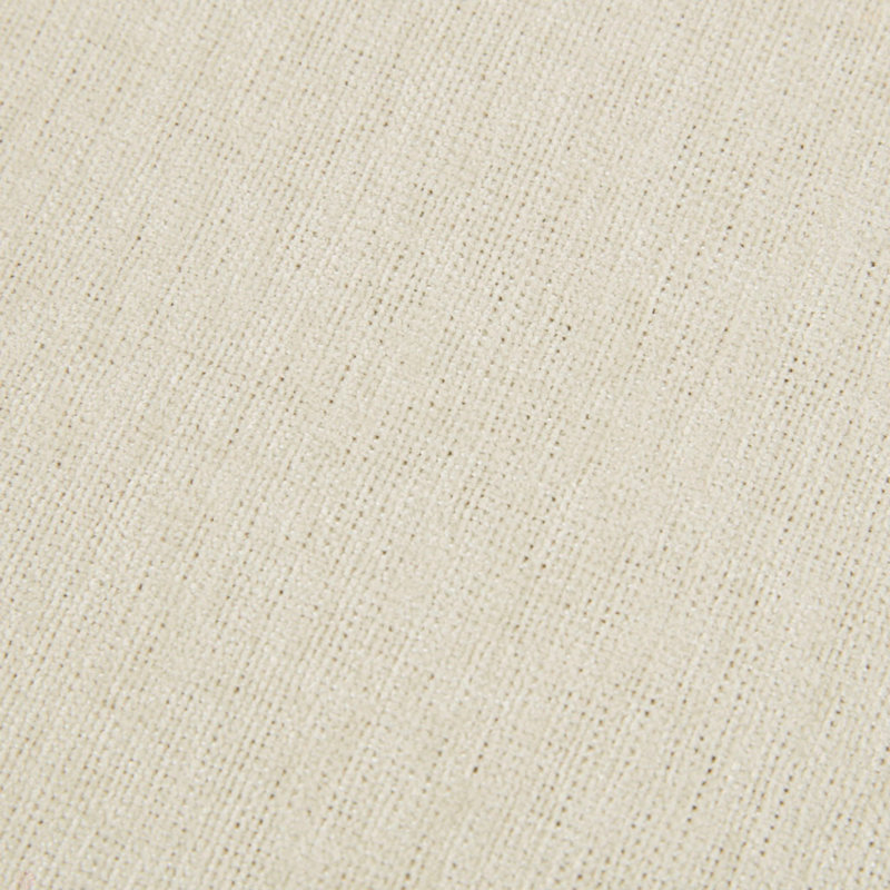 Chaise d'appoint, accoudoirs et pieds en métal, Crème, crème
