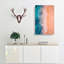 Beach Divide - Wrapped Canvas Painting-55363584