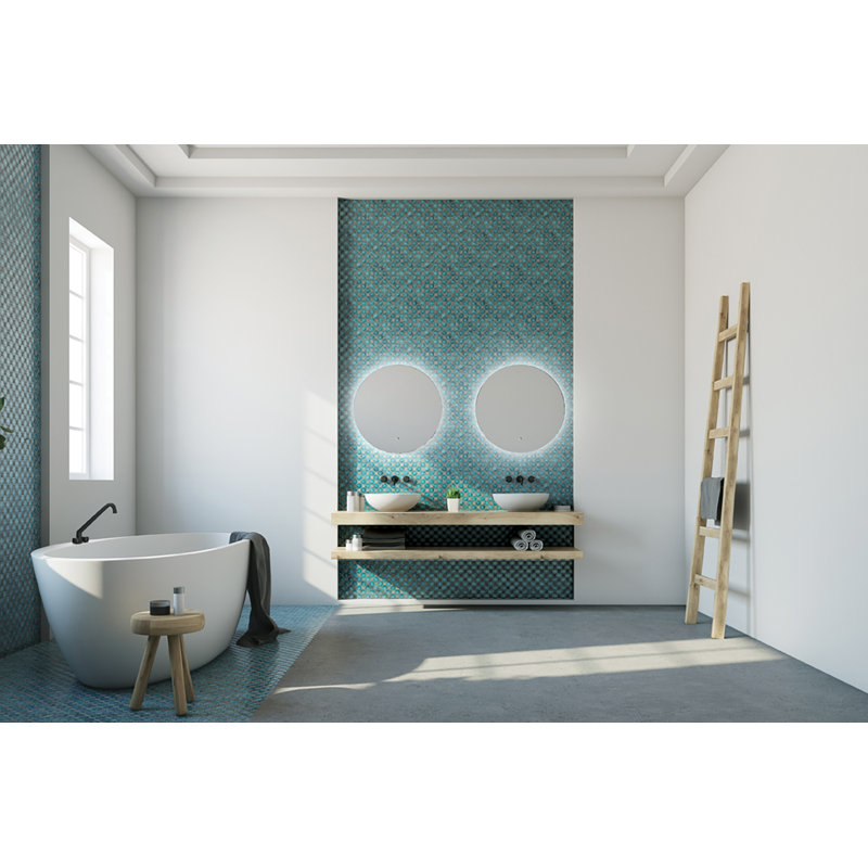 Wall Mirror, 60cm H x 60cm W