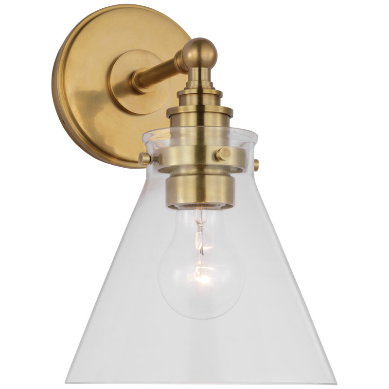 Parkington 1 - Light Armed Sconce, Antique Burnished Brass