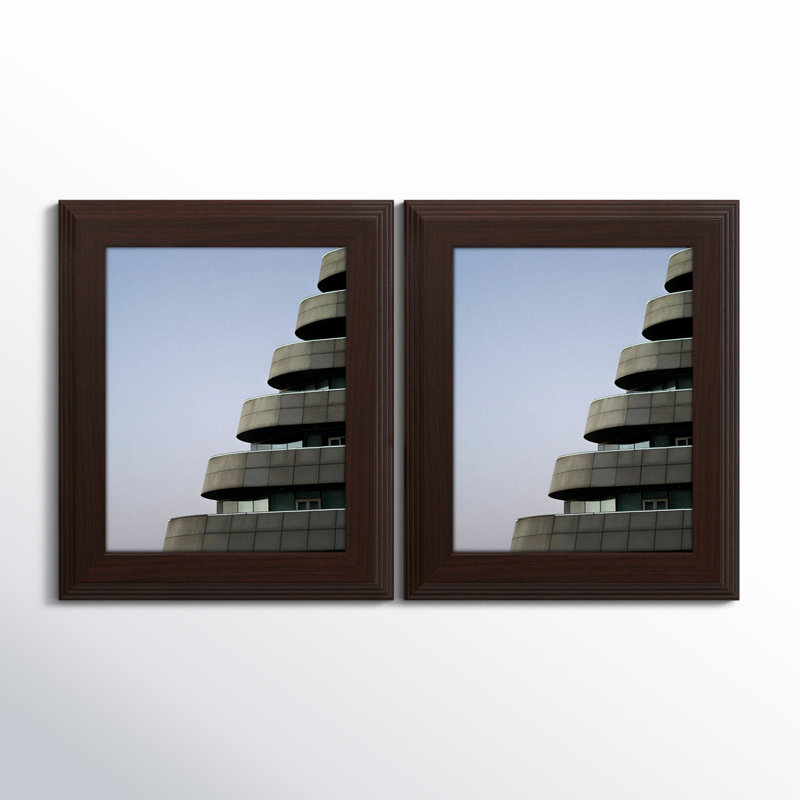 Masiela Picture Frame - Set of 2, 24" x 32", Brazilian Walnut, Acrylic