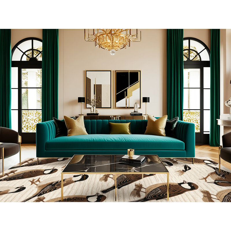  Tapis lavable avec paillis communs, Rectangle 6 pi x 9 pi