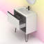 800mm Wall Hung Single Vanity Unit-73822591-73822592